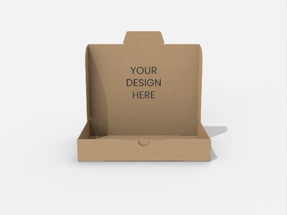 包裝盒廠家-雙插鎖翻蓋盒型設計結(jié)構(gòu)圖